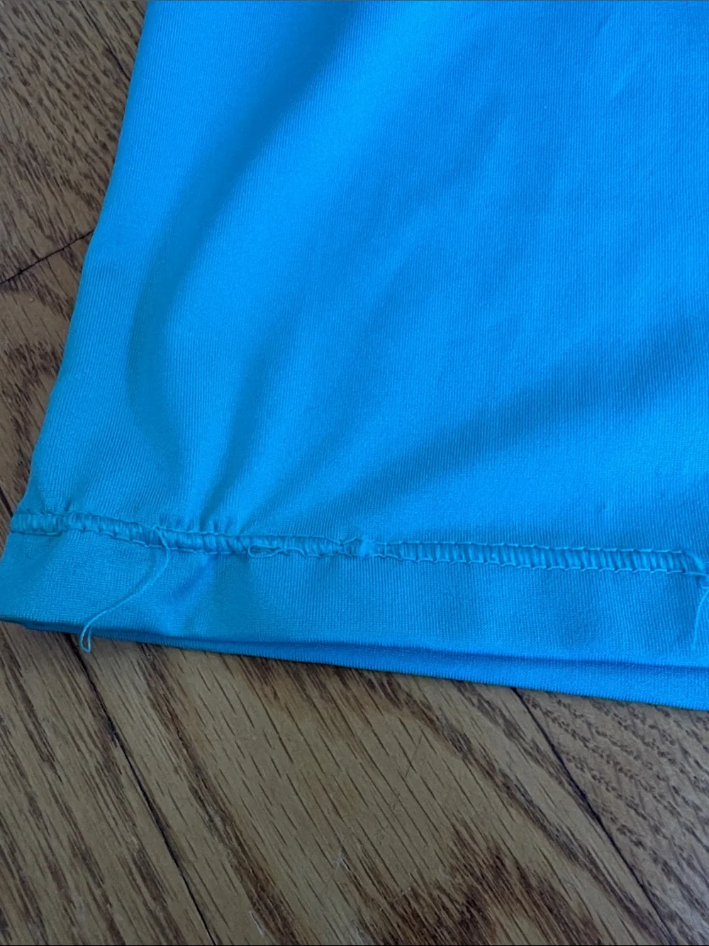 Vineyard Vines Aqua Blue Long Sleeve Performance Swim Tee